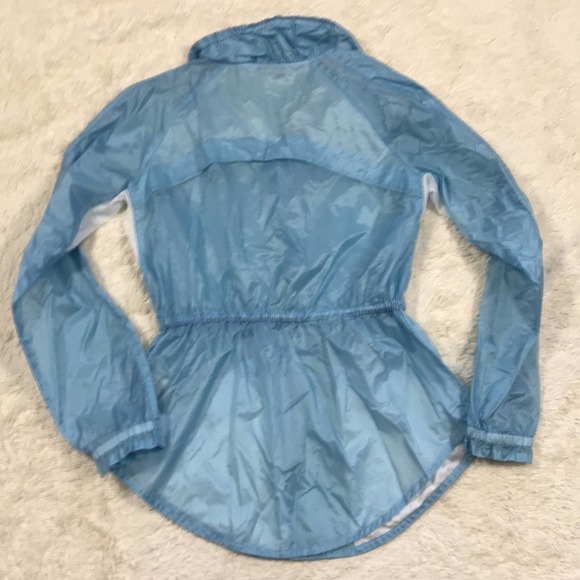 Merrell Opti-Wick Semi-Sheer Nylon Wind Breaker 1/4 Zip Women's size Medium - Picture 4 of 8